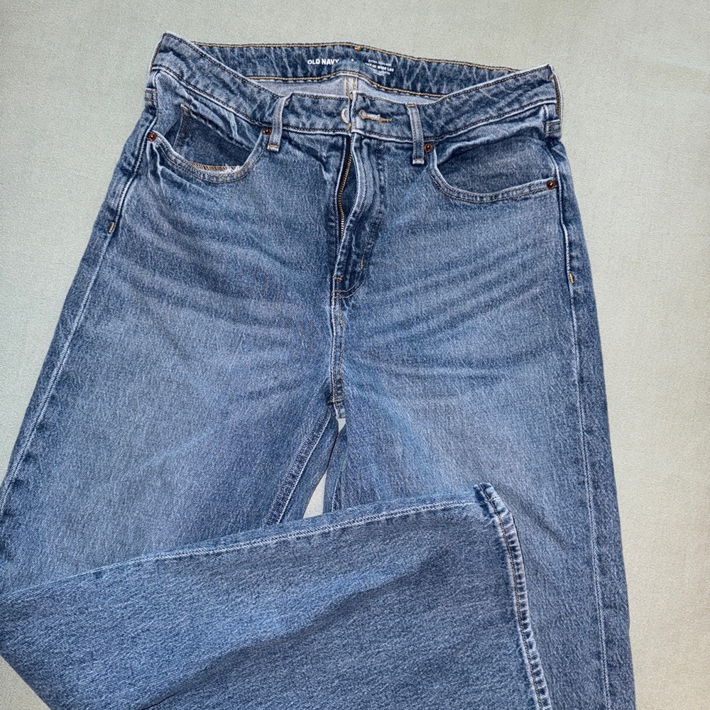 Old Navy Extra High Wide Leg Jeans
